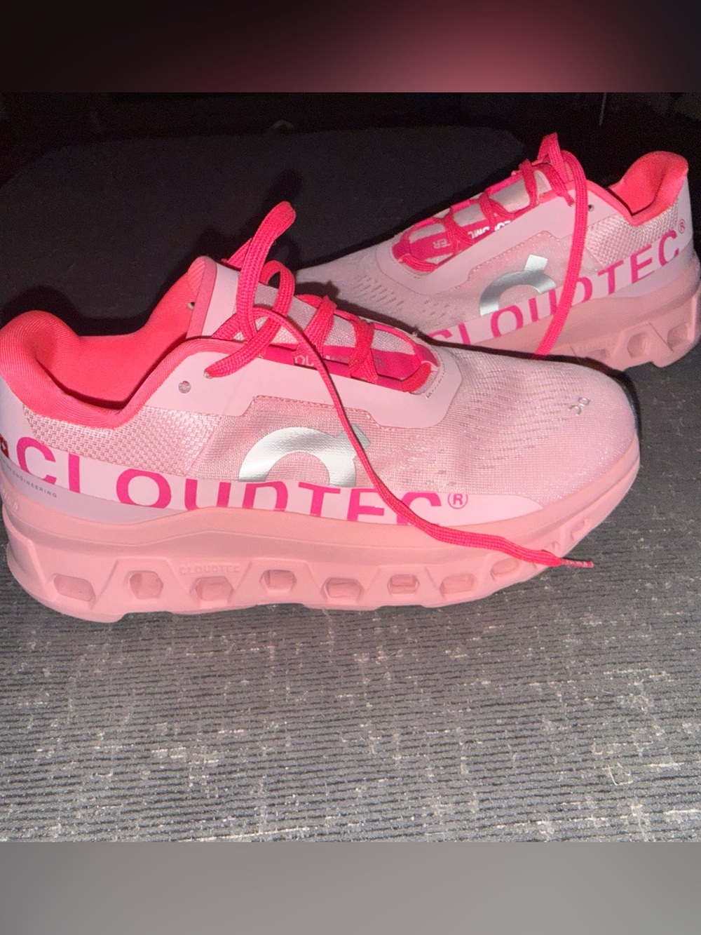 On Running Pink Women's Cloudtec Running Shoes